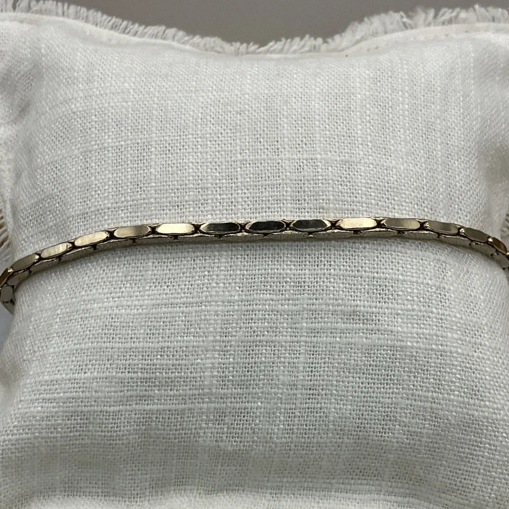 Vintage 14 Karat Gold Plated Bracelet 7